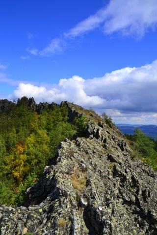 хребет горы Курташ